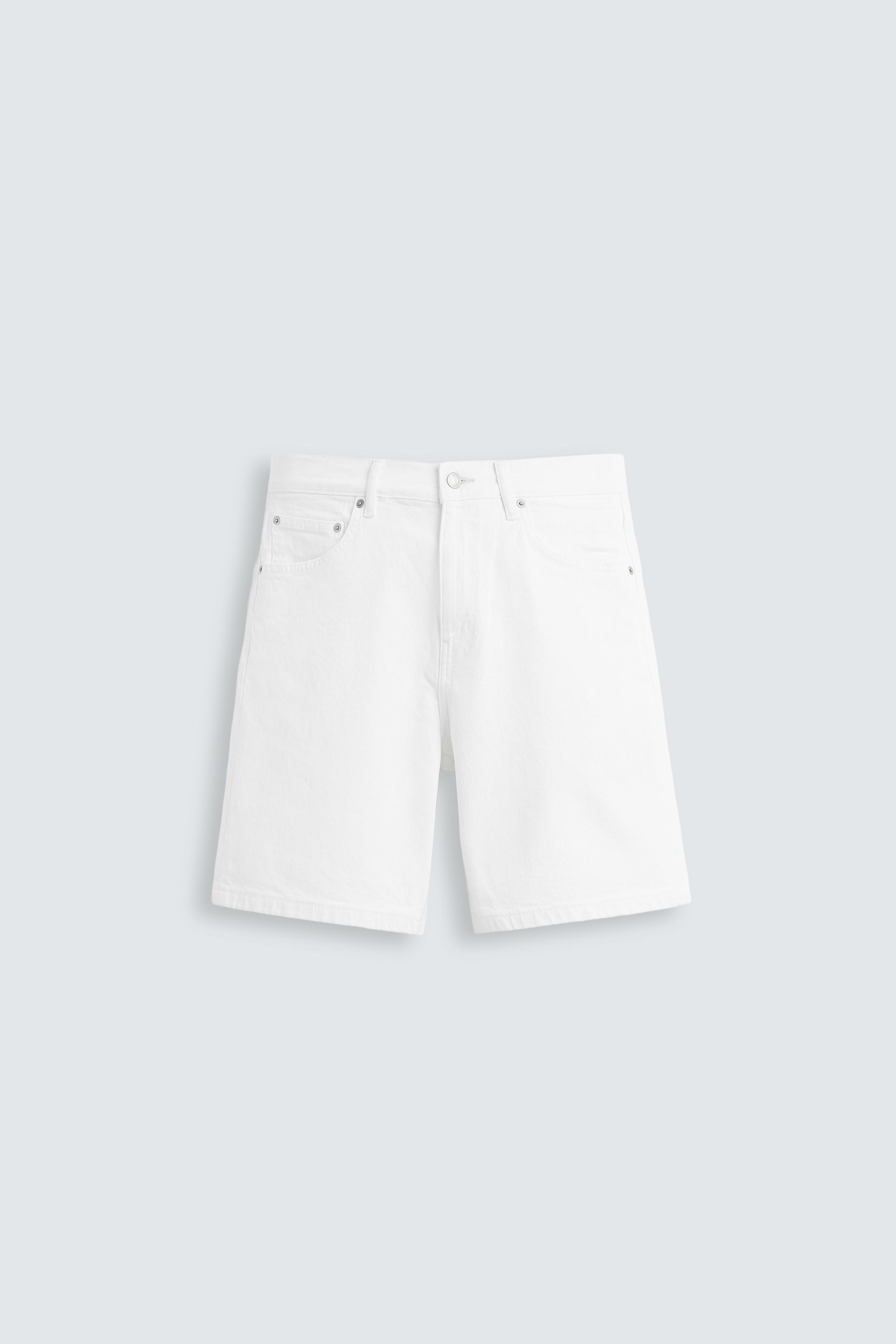 BERMUDA EN JEAN REGULAR FIT